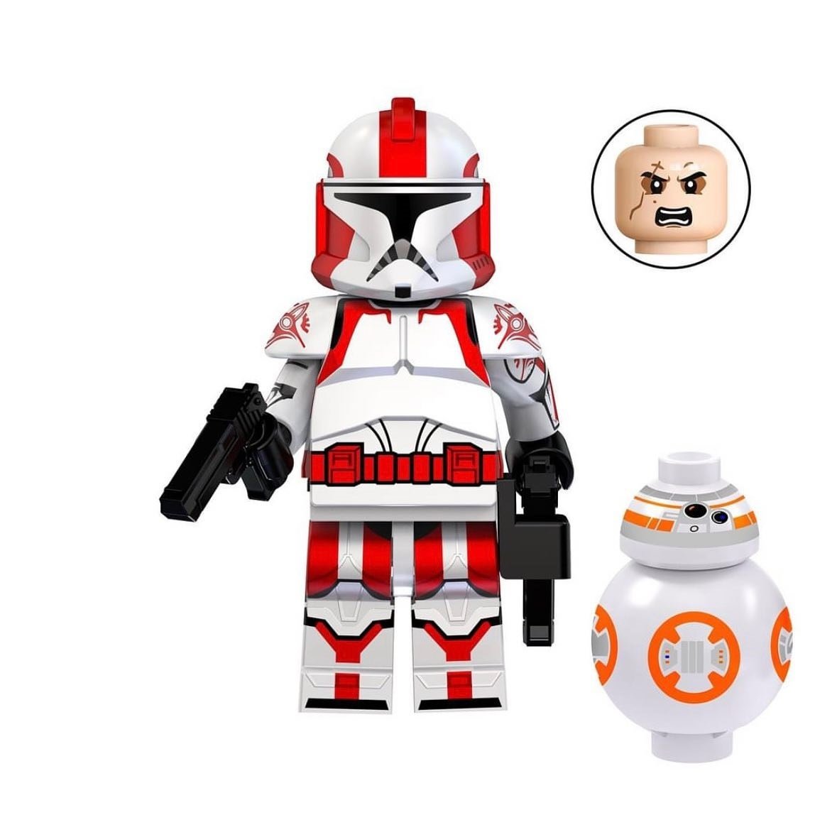 Commander Stone Coruscant Guard Star Wars Minifigures Weapons and Accessories