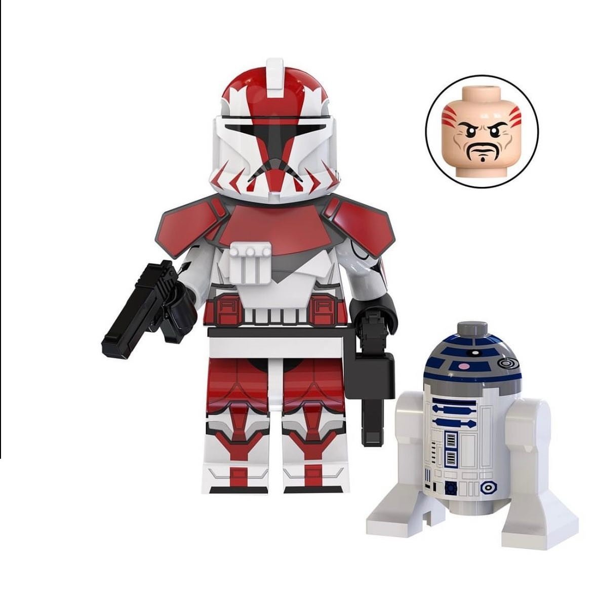Commander Ganch (Phase I) Star Wars Minifigures Weapons and Accessories