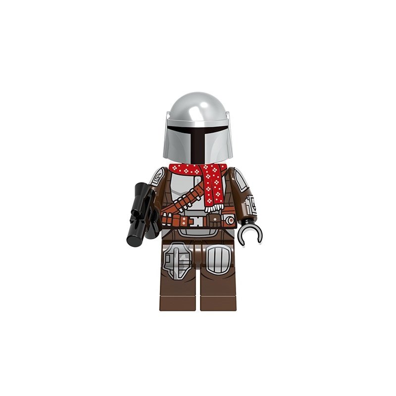 Christmas Din Djarin Mandalorian Star Wars Minifigures Weapons and Accessories