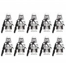 10pcs Star Wars Phase II Clone Heavy Troopers Minifigures Set