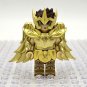 6pcs Saint Seiya Gold Saints Aiolia Aquarius Scorpio Cancer Minifigures Set