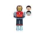 Christmas Iron Man Tony Stark Minifigures Weapons and Accessories
