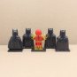 5pcs The Flash and Batman DC Comics Superhero Minifigures Set