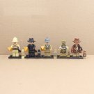 5pcs Indiana Jones Henry Jones Rene Belloq Arnold Toht Mummy Minifigures Set