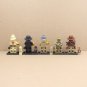5pcs Indiana Jones Henry Jones Rene Belloq Arnold Toht Mummy Minifigures Set
