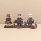 3pcs Indiana Jones Nazi uniform Classic and Senior Age Outfits Minifigures Set