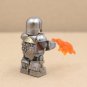 2pcs Tony Stark Iron Man Mark I Minifigures set Normal and Transparent