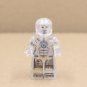 2pcs Tony Stark Iron Man Mark I Minifigures set Normal and Transparent
