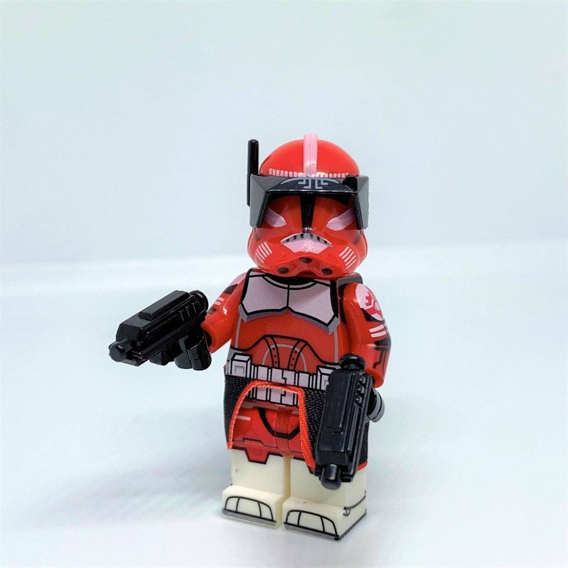 Star Wars Commander Fox Coruscant Guard Minifigures Weapons and Accessories