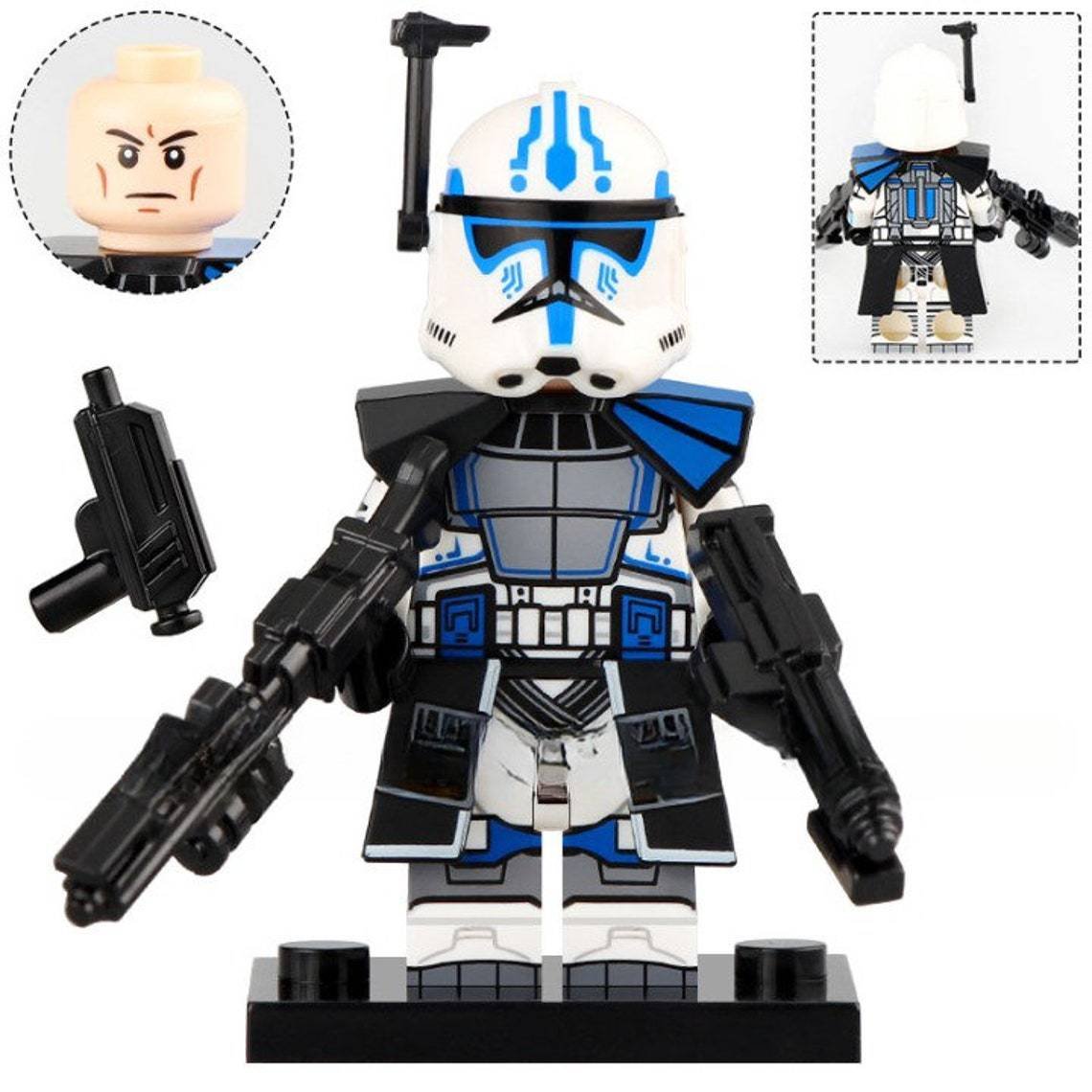 Star Wars 501st Legion Hardcase Minifigures Weapons and Accessories