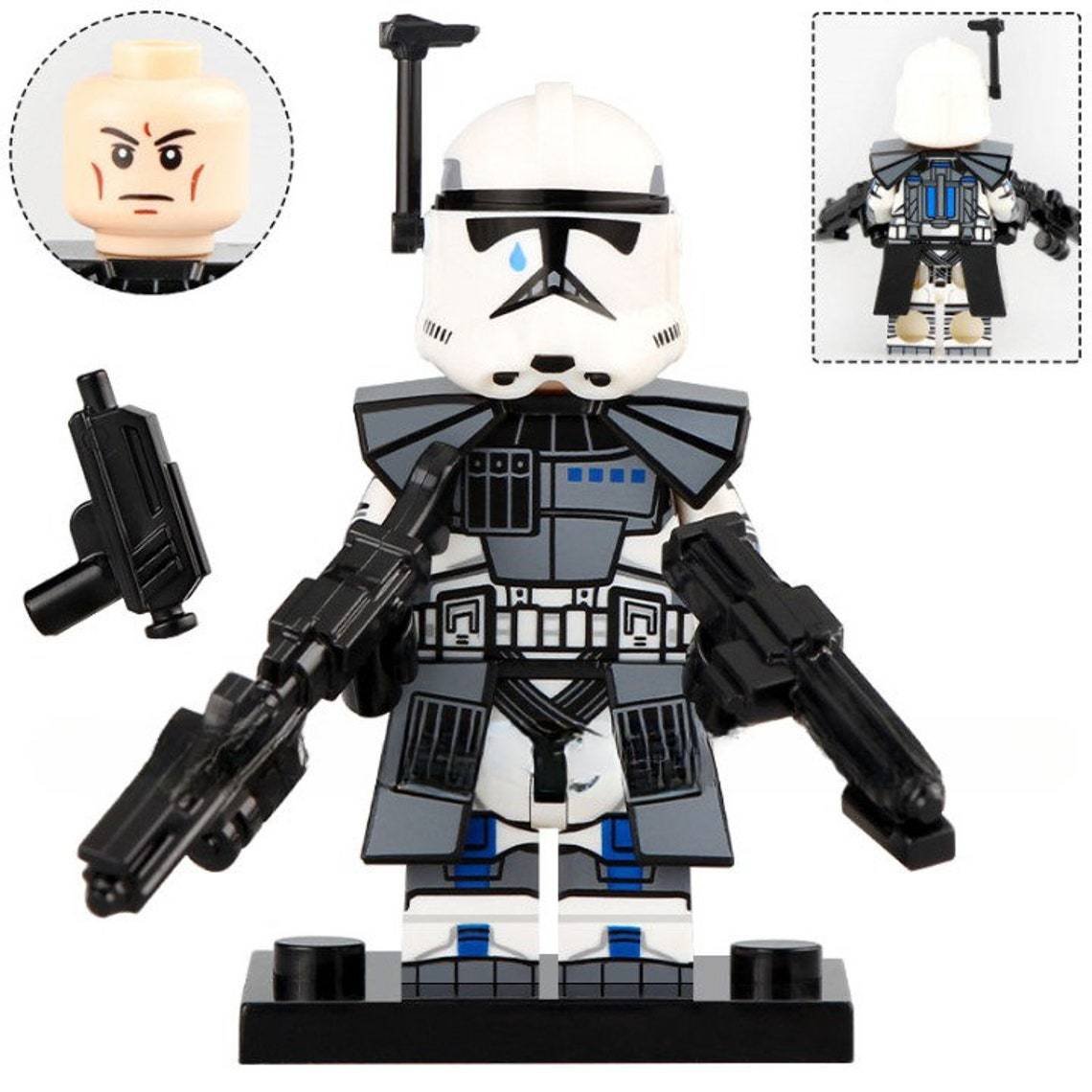 Star Wars 501st Legion Tup Minifigures Weapons and Accessories