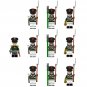 10pcs Russian Artillery Army Napoleonic Wars Minifigures Set