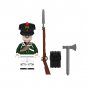 8pcs Napoleonic Wars French Artillery and Russian Artillery Army Minifigures Set