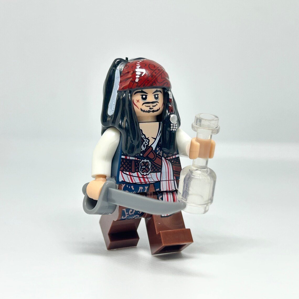 Pirates of the Caribbean Captain Jack Sparrow Minifigures Accessories