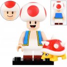 Toad and Spiny Minifigures Super Mario Brothers