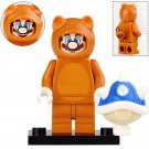 Super Mario Brothers Tanooki Mario Minifigures Accessories