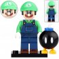 Super Mario Brothers Luigi and Bob-ombs Minifigures Accessories