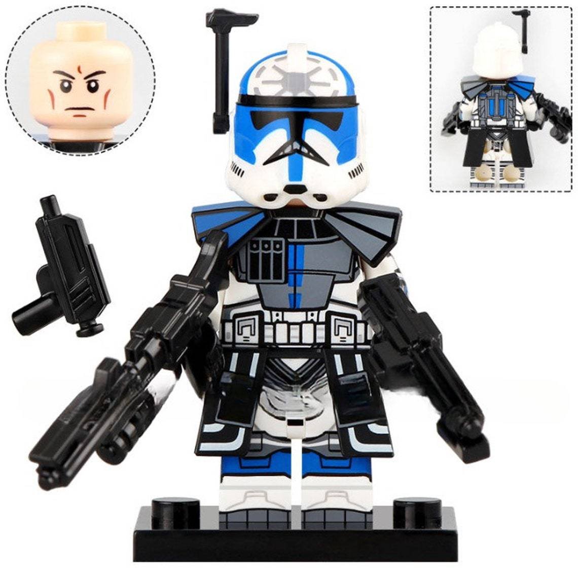 Star Wars 501st Legion Jesse Minifigures Weapons and Accessories