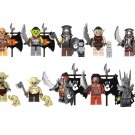 10pcs The Lord of the Rings Sauron Lurtz Uruk-hai Orcs Goblins Minifigures Set