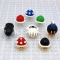 8pcs Super Mario Brothers Baby Luigi Toad Tanooki Raccoon Mario Minifigures Set