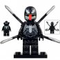 8pcs Venom Spider-Man Shadow-Spider Arachknight Wade Wilson Minifigures Set