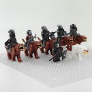 12pcs The Lord of the Rings Uruk-Hai Warg Riders Minifigures Set