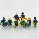 8pcs Loki Variants Sylvie Mobius TVA Hunter Kang the Conqueror Minifigures Set