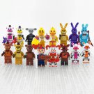 16pcs Five Nights at Freddy's Balloon Boy Endo Foxy Chica Bonnie Minifigures Set