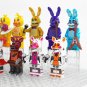 16pcs Five Nights at Freddy's Balloon Boy Endo Foxy Chica Bonnie Minifigures Set