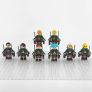 8pcs Attack on Titan Survey Corps The Garrison Training Corps Minifigures Set