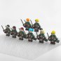 8pcs Attack on Titan Survey Corps The Garrison Training Corps Minifigures Set