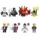 8pcs Naruto Hinata Wedding Boruto Momoshiki Sasuke Sarada Minifigures Set