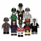 8pcs Zombie Outbreak Survivor Halloween Zombies Minifigures Set