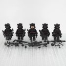 5pcs British Army (SAS) Special Air Service Regiment Minifigures Set