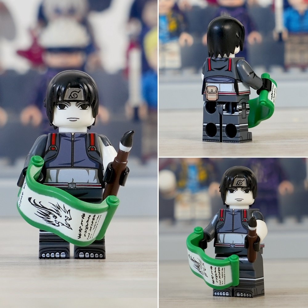 Sai Yamanaka Naruto Series Minifigures Weapons and Accessories