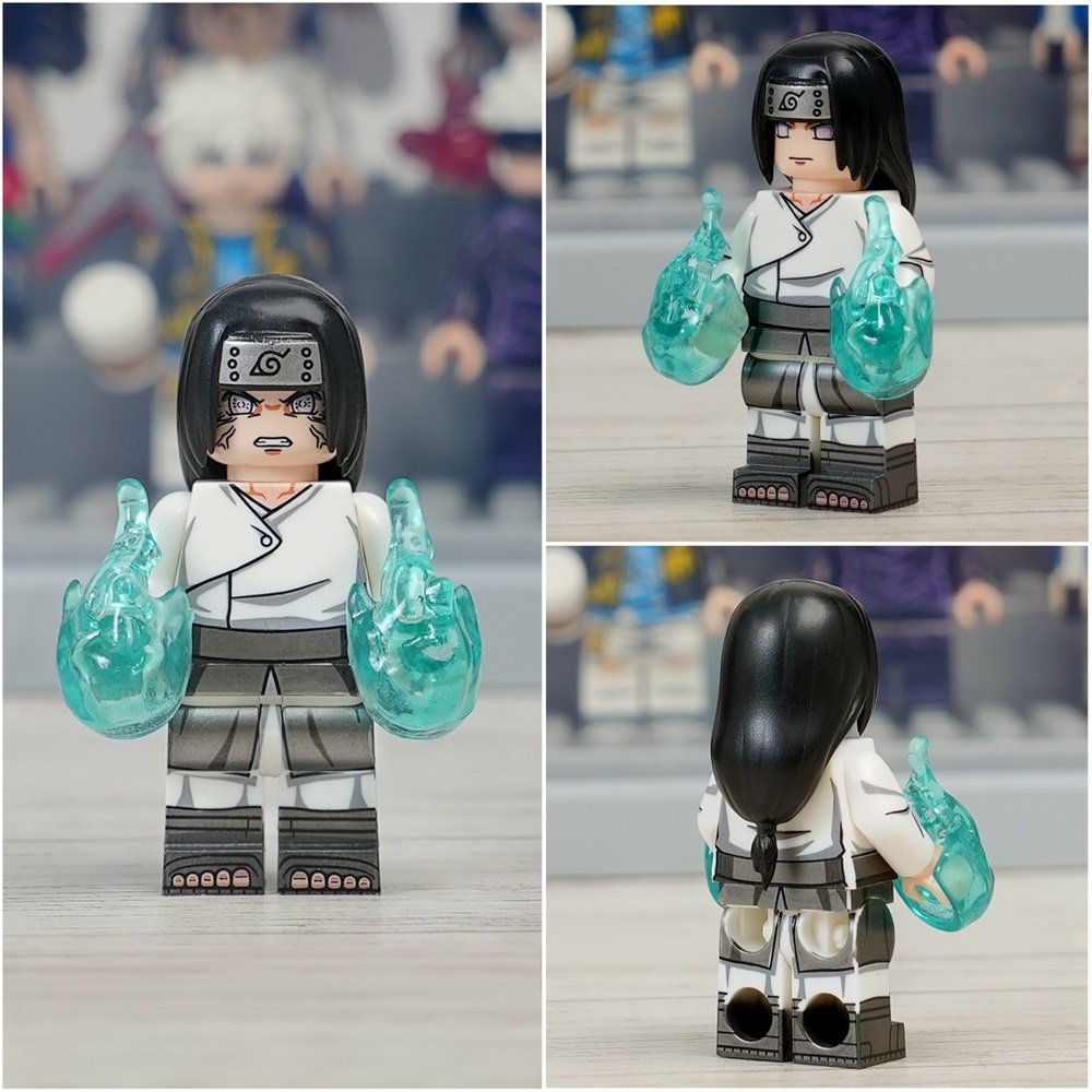 Neji Hyuga Byakugan Naruto Series Minifigures Weapons and Accessories