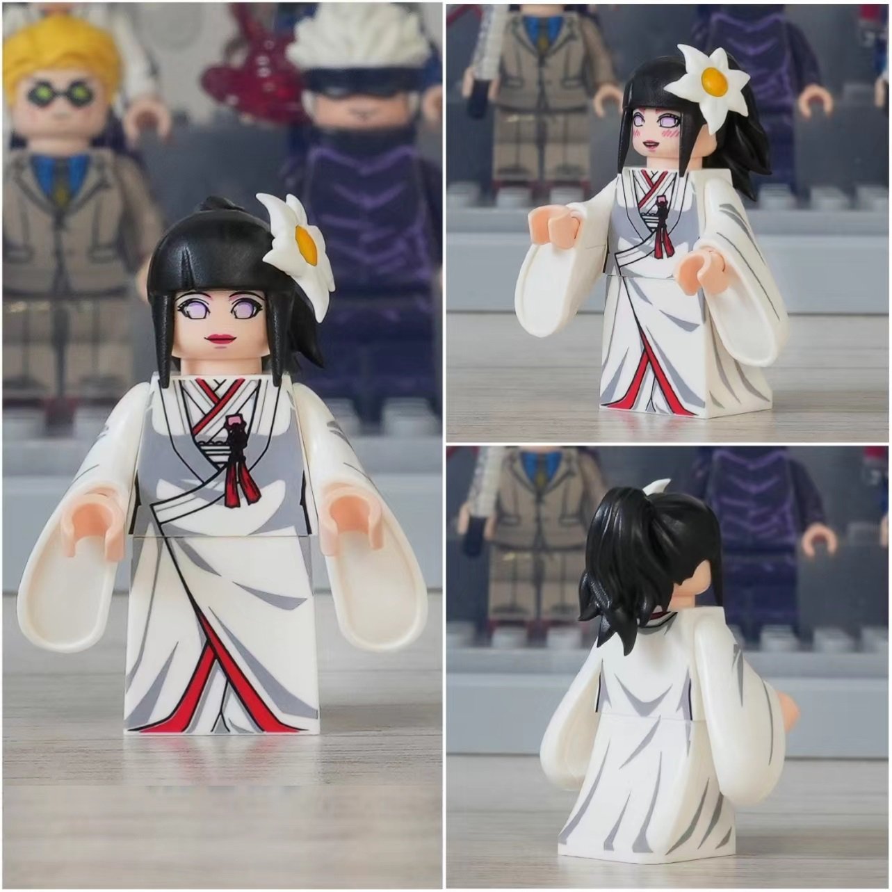 Hinata Hyuga (Wedding Version) Boruto Naruto Series Minifigures Accessories