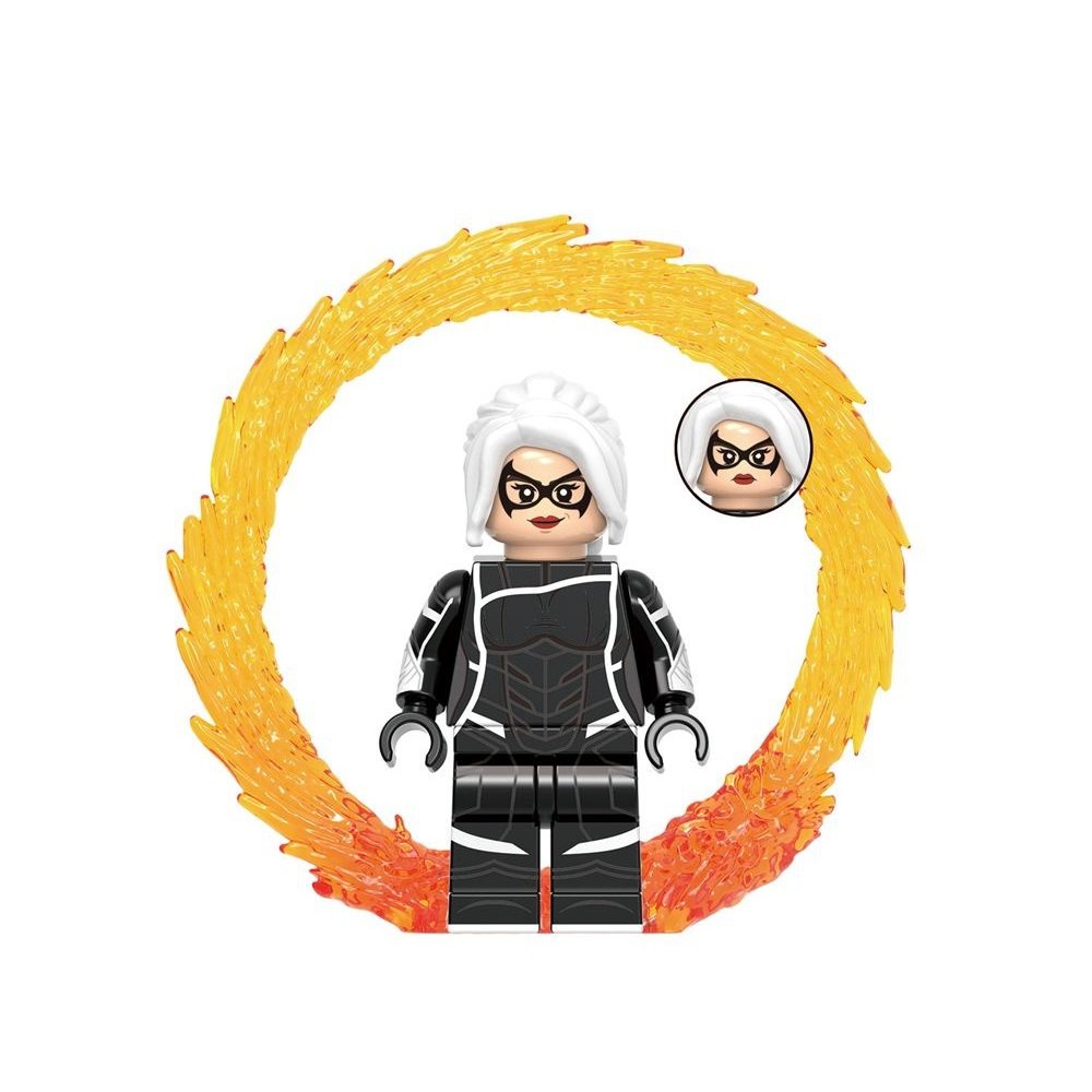 Black Cat Spider-Man Minifigures Weapons and Accessories