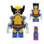 8pcs Marvel Deadpool Wolverine Kang the Conqueror Riot Venom Minifigures Set