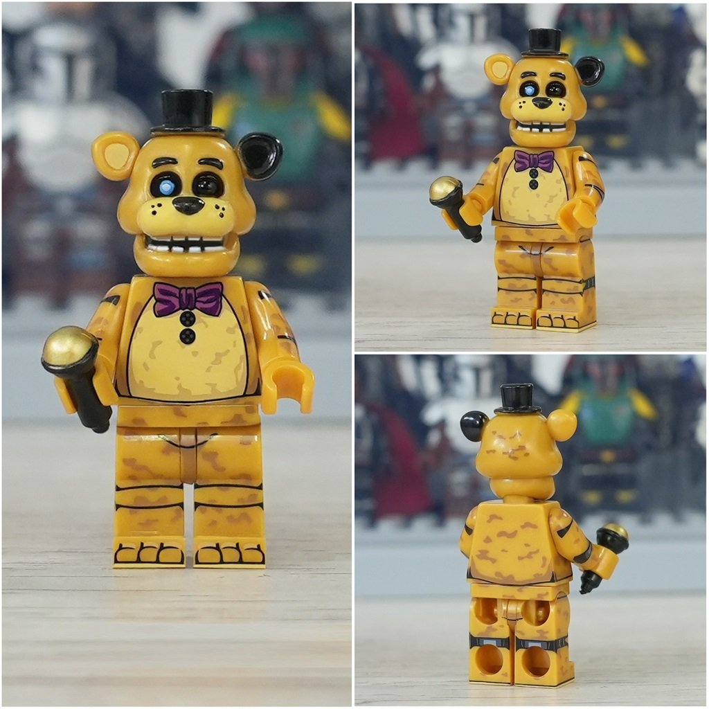 Golden Freddy Five Nights at Freddy's Minifigures Accessories