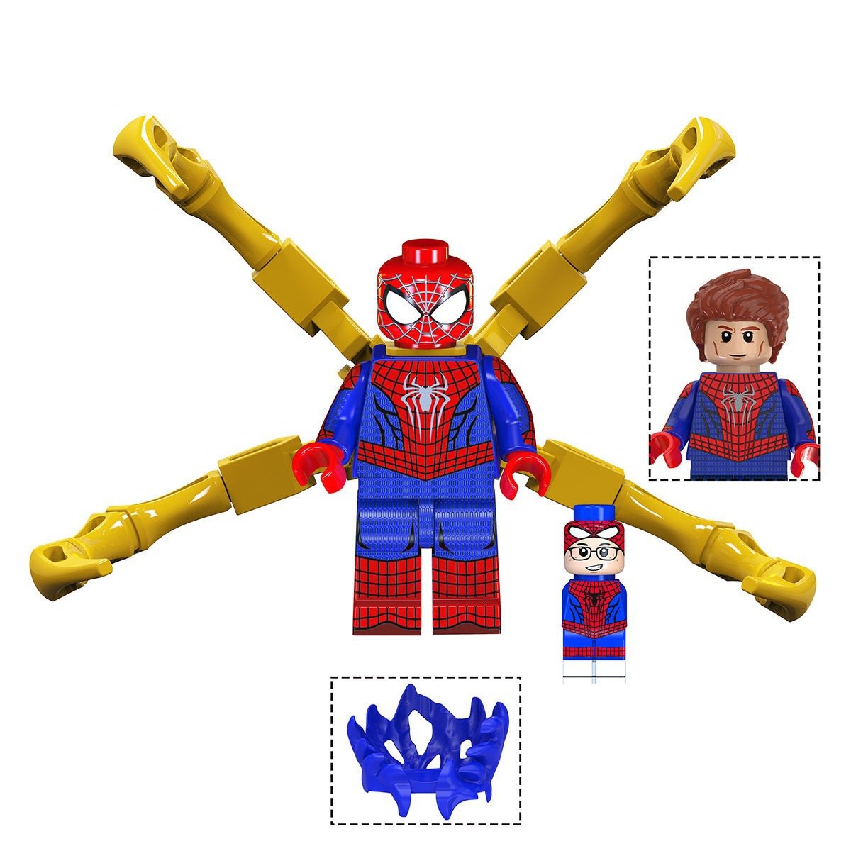 The Amazing Spider-Man Andrew Garfield Minifigures Weapons and Accessories