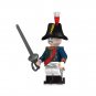 4pcs Napoleonic Wars Murat Mikhail Kutuzov Blucher Wellesley Minifigures Set