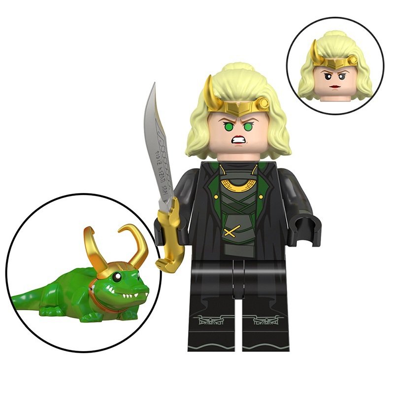 Sylvie Lady Loki Marvel Super Heroes Minifigures Weapons and Accessories