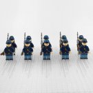 10pcs American Civil War Union Army 14th Connecticut Infantry Minifigures Set