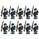 10pcs American Civil War The 14th Connecticut Infantry Regiment Minifigures Set