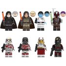 8pcs Star Wars Ahsoka Baylan Skoll Shin Hati Thrawn Guard Minifigures Set