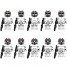 10pcs Star Wars Kamino Unidentified ARF Troopers Minifigures Set