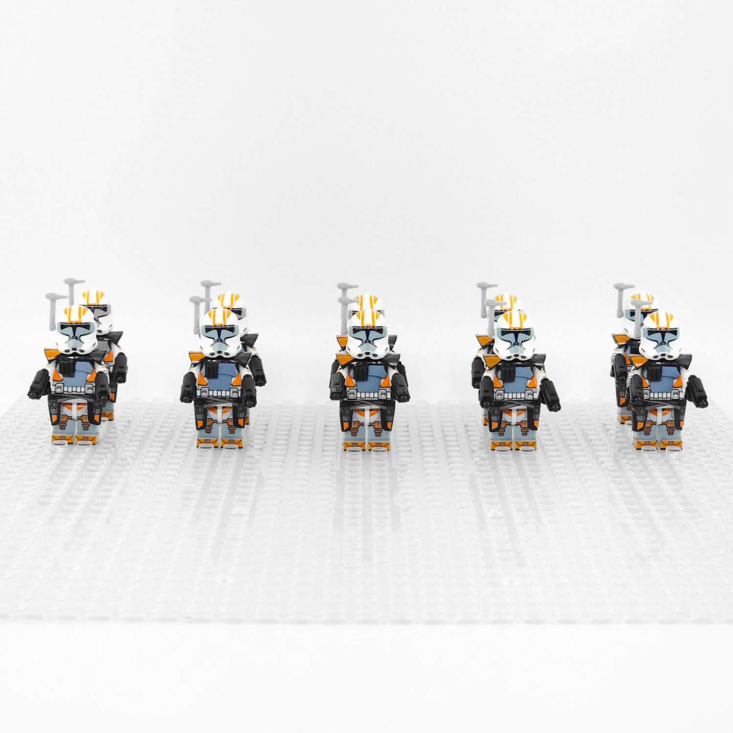 10pcs Star Wars 212th Battalion ARC Troopers Minifigures Set