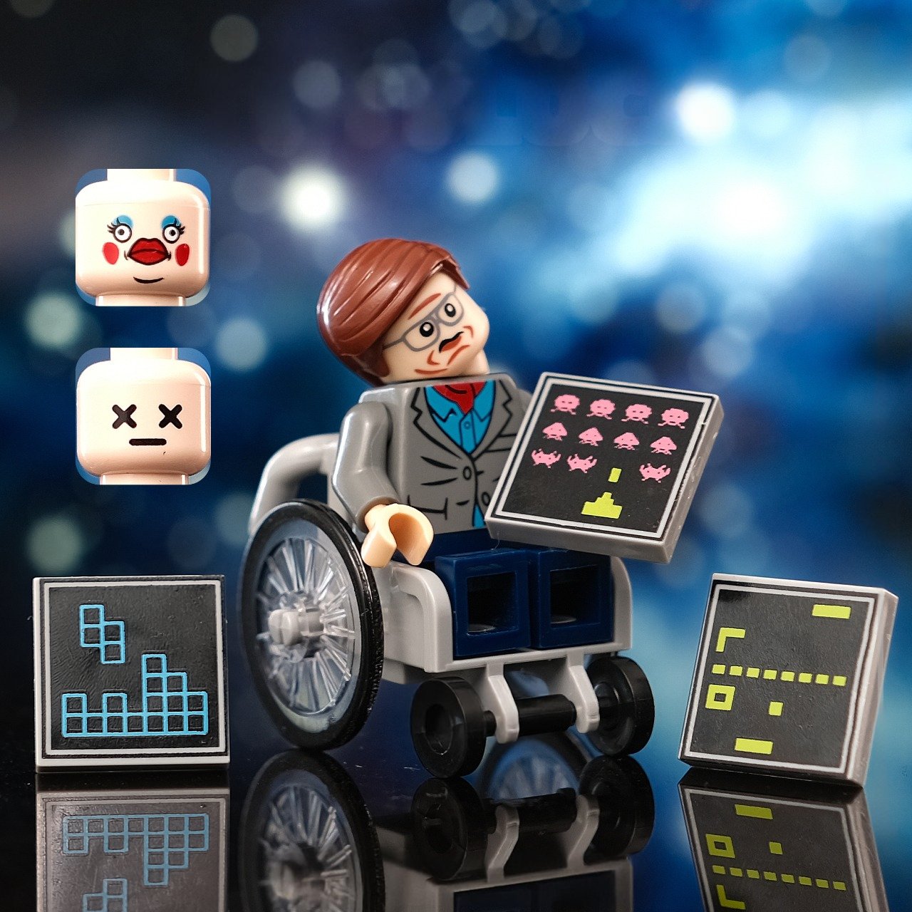 Famous People Stephen Hawking Minifigures Building Toys