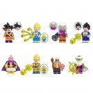 8Pcs Dragon Ball Son goku Piccolo Vegeta Pagi Majin Buu Minifigures Toy Gifts